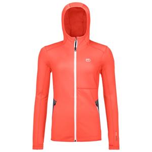 Ortovox - Women's Fleece Hoody - Fleecevest, rood