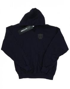 Marvel Heren Black Panther Zwart op zwarte borstprint hoodie L wit