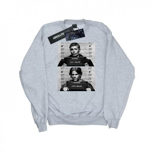 Supernatural Heren Winchester Mugshots Sweatshirt XL zwart