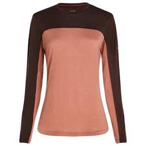Icebreaker Dames 125 Cool-Lite Sphere Colour Black Longsleeve