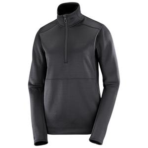 Salomon - Women's Sntial Midfleece Half Zip - Fleecetrui, grijs