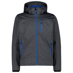 CMP - Jacket Zip Hood 3A01787 - Softshelljack, blauw