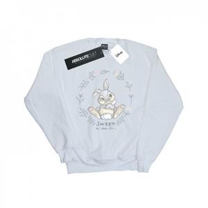 Disney Girls Bambi Thumper Sweet As Can Be Sweatshirt 12-13 wit