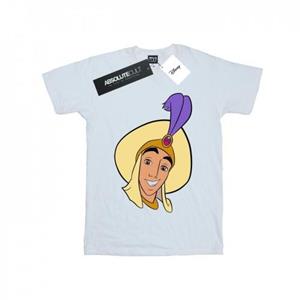 Disney jongens Aladdin Prins Ali Face T-shirt 9-11 Years wit