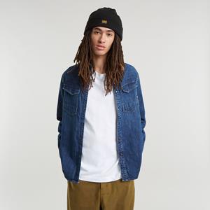 G-Star Raw Jeansjack met kentkraag