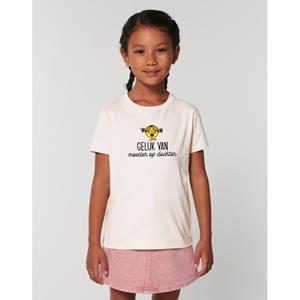 Monsieur Madame Kindershirt GELUK VAN MOEDER OP DOCHTER F 2 ans wit