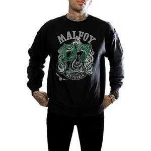 Harry Potter Heren Seeker Draco Malfidus Sweatshirt L zwart