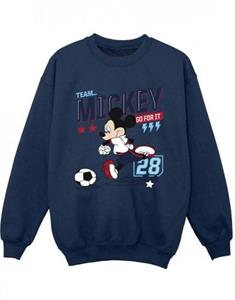 Disney Mickey Mouse Team Mickey voetbalsweater voor jongens 5-6 Years wit