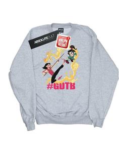 Disney Boys Wreck It Ralph Mulan en Vanellope sweatshirt 9-11 Years wit