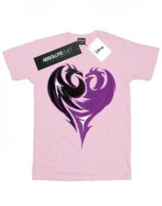 Disney Girls The Descendants Dragon Heart katoenen T-shirt 12-13 wit