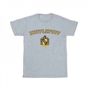 Harry Potter meisjes Huffelpuf Crest katoenen T-shirt 12-13 zwart