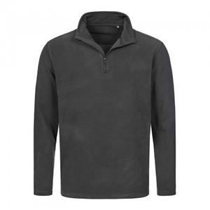 Stedman Active Stedman Actieve fleece met halve rits voor heren XL grijs