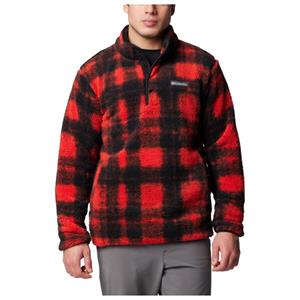 Columbia - Rugged Ridge Half Snap Fleece - Fleecetrui, rood