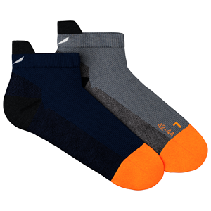Salewa - MTN TRN All Mountain Low Sock - Wandelsokken, blauw