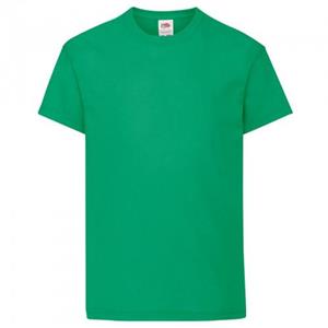 Fruit Of The Loom Kinder/Kids Origineel T-shirt met korte mouwen 12-13 wit