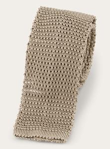 OGÉR Knitted stropdas van zijde