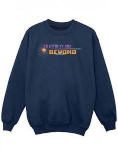 Disney Girls Lightyear Infinity en Beyond tekstsweatshirt 12-13 zwart