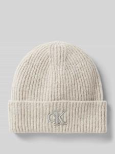 Calvin Klein Thick Embroidery Beanie Dames