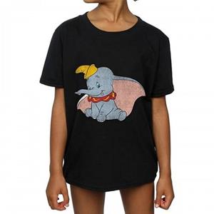 Dumbo Klassiek katoenen T-shirt voor meisjes 12-13 wit