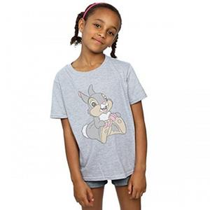 Bambi Klassiek Thumper T-shirt voor meisjes 5-6 Years wit