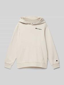 Champion Script Logo Fleece Hoodie Junior