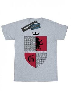 Harry Potter Girls Gryffindor Shield katoenen T-shirt 12-13 wit