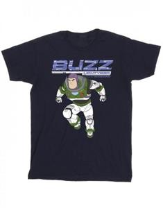 Disney Girls Lightyear Buzz Jump To Action katoenen T-shirt 3-4 Years wit