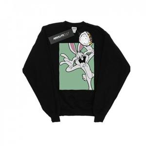 Looney Tunes jongens Bugs Bunny grappig gezicht Sweatshirt 12-13 wit