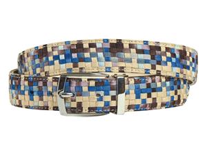 Weavy Blue (Riem) Lureaux - Nette Riemen Voor Heren