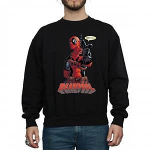 Deadpool heren Hey You katoenen sweatshirt L wit