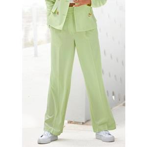 Lascana Palazzobroek in business-look, elegante pantalon met zakken