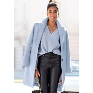 Lascana Korte jas in klassiek ontwerp, damesjas, blazermantel, casual-chic