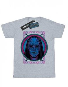 Harry Potter jongens Neon Death Eater masker T-shirt 9-11 Years wit
