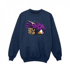 Disney Lightyear Zurg Space Circle-sweatshirt voor meisjes 12-13 zwart