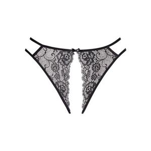 petite fleur gold Slip-ouvert van transparante, gebloemde kant