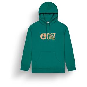 Picture - Basement Cork Hood - Hoodie, turkoois