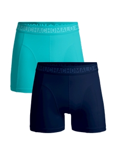 Muchachomalo Jongens 2-pack boxershorts effen
