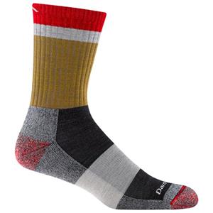 Darn Tough | Heady Stripe | Micro Crew | Lightweight | Cushion | Heren | Wandelsokken