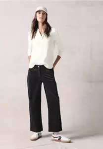 cecil Blouse met tricot mouwen