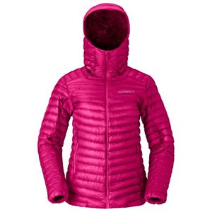 Norrøna - Women's Trollveggen Superlight Down800 Hood - Donsjack, roze