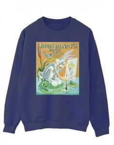 Looney Tunes Mens Bugs Bunny Colouring Book Sweatshirt L wit