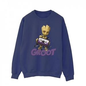 Guardians of the Galaxy Heren Groot Casette Sweatshirt L wit