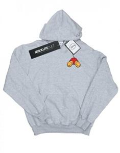 Disney Mickey Mouse-hoodie met print op de achterkant van de borst voor meisjes 9-11 Years wit