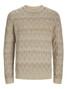 Jack & Jones Premium Gebreide pullover met ribboorden, model 'EDDIE'