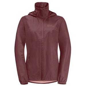 Jack wolfskin Stormy Point 2L Regenjas Dames Red Ochre