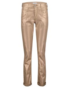 Red Button Broek srb4289 relax sparkle bronze