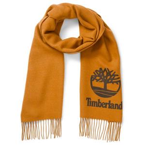 Timberland - Yarn Dye Scarf with Printed Logo - Sjaal, oranje