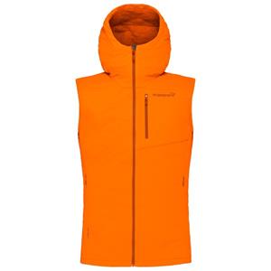 Norrøna - Lyngen Alpha90 Vest - Fleecebodywarmer, oranje
