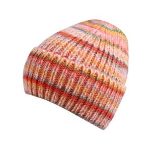 Capelli New York Beanie met levendige streeppatronen (set)