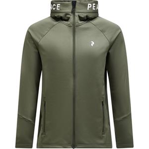Peak Performance - Rider Zip Hood - Fleecevest, olijfgroen